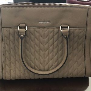 BRAND NEW NEVER USED KARL LAGGERFELD SATCHEL